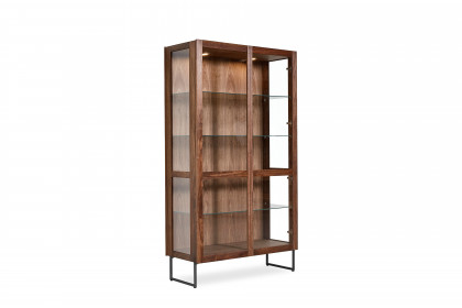 #452 Display Cabinet von Skovby - Esszimmervitrine Nussbaum natur geölt