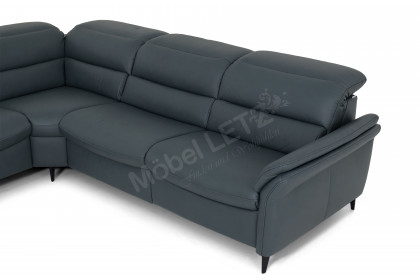 HU-SF25072 von Hukla - Polstersofa links graphite-blue
