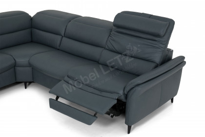 HU-SF25072 von Hukla - Polstersofa links graphite-blue