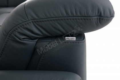 HU-SF25072 von Hukla - Polstersofa links graphite-blue