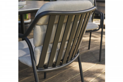 Mivo aus der SCHÖNER WOHNEN-Kollektion - Gartentisch in Grau