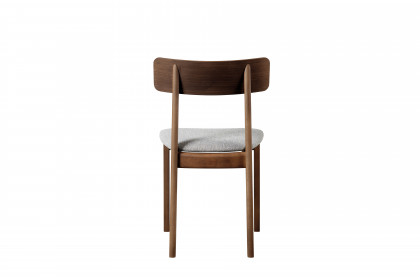 #96 Dining Chair von Skovby - Holzstuhl in Nussbaum gebeizt