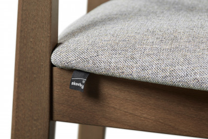 #96 Dining Chair von Skovby - Holzstuhl in Nussbaum gebeizt
