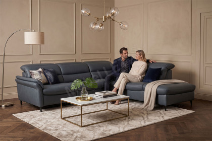 HU-SF25072 von Hukla - Polstersofa rechts graphite-blue