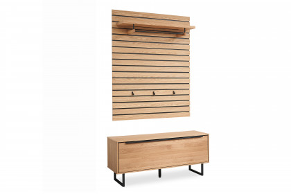 Jackson-Dielen von set one by Musterring - Garderobe in Eiche, geölt