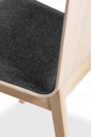 #807 Dining Chair von Skovby - Esszimmerstuhl mit Wollfilzbezug