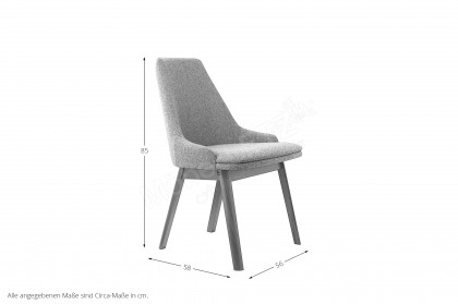#816 Dining Chair von Skovby - Polsterstuhl green