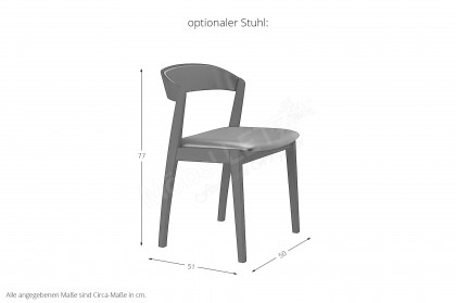 #27 Dining Table von Skovby - Esstisch aus Echtholzfurnier