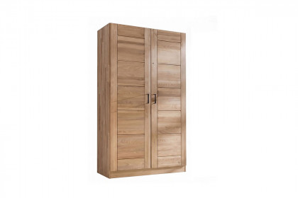 Tollow von Elfo Möbel - Schrank schmal Korpus/ Front Kernbuche massiv geölt