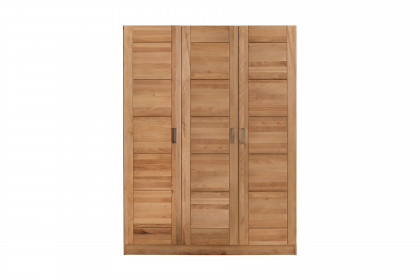 Tollow von Elfo Möbel - Kleiderschrank 3-türig Kernbuche Korpus/ Front massiv