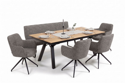 Bridge-dining von Niehoff Sitzmöbel - Tisch mit Auszugsfunktion