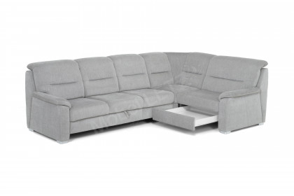 PP-HS10002 von Polipol - Ecksofa platin 2. Wahl