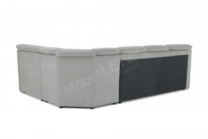 PP-HS10002 von Polipol - Ecksofa platin 2. Wahl