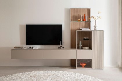Amaya von SCHÖNER WOHNEN - Wohnwand in Terra, Glattlack