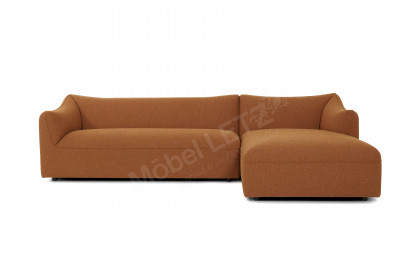 Chablo von Pode - Ecksofa Variante rechts braun