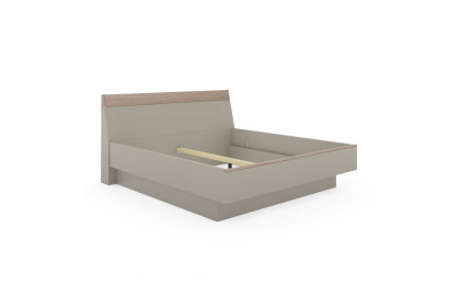 Cuneo-sleeping von Disselkamp - Schwebebett Lack taupe 180x200 cm