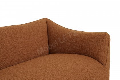 Chablo von Pode - Ecksofa Variante links braun