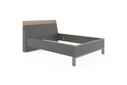 Cuneo-sleeping von Disselkamp - Schlafzimmer Basaltlack - Balkeneiche