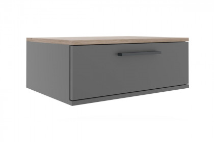 Cuneo-sleeping von Disselkamp - Schlafzimmer Basaltlack - Balkeneiche
