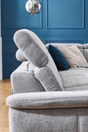 Tango-LE26 von Polsteria - Wohnlandschaft rechts grey