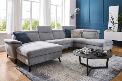Tango-LE26 von Polsteria - Wohnlandschaft rechts grey