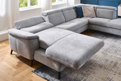 Tango-LE26 von Polsteria - Wohnlandschaft rechts grey