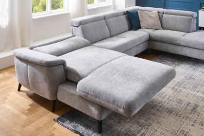 Tango-LE26 von Polsteria - Wohnlandschaft rechts grey