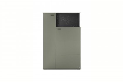 Pasadena von set one by Musterring - Highboard salbei mit Beleuchtung