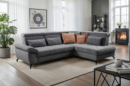 Vanity von Sit & More - Sofaecke rechts anthrazit