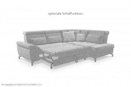 Vanity von Sit & More - Sofaecke rechts anthrazit