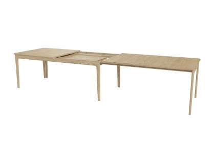 #27 Dining Table von Skovby - Esszimmertisch ausziehbar, Eiche weiß geölt
