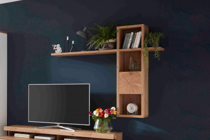 Sylt-living von IDEAL Möbel - Wandregal in Eiche Artisan inklusive Beleuchtung