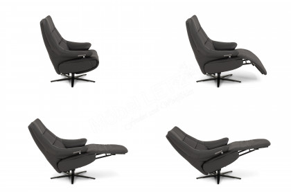 HU-CA15018 von Hukla - Relaxsessel anthrazit