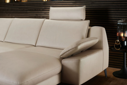 HU-PC23006 von Hukla - Wohnlandschaft links pearl