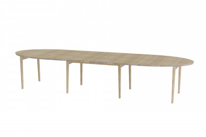 #78 Dining Table von Skovby - Esstisch Eiche massiv, weiß geölt