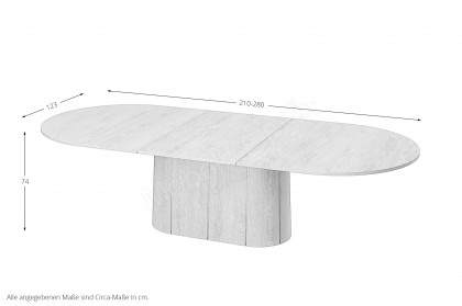 #115 Dining Table von Skovby - Esszimmertisch Eiche furniert, natur geölt
