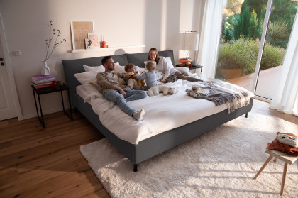 Pisa von Candy Sleep - Polsterbett anthrazit