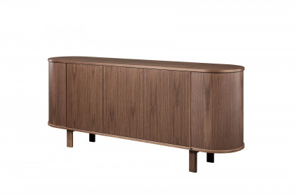 #115 Dining Table von Skovby - Funktionstisch in Nussbaum lackiert