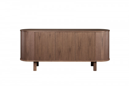 #115 Dining Table von Skovby - Funktionstisch in Nussbaum lackiert