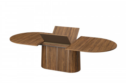 #115 Dining Table von Skovby - Funktionstisch in Nussbaum lackiert