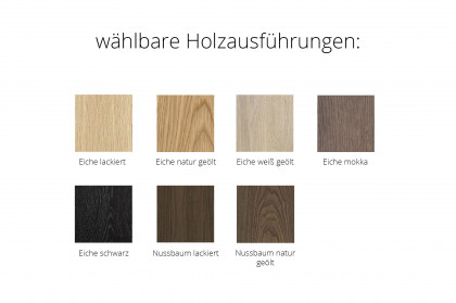 #115 Dining Table von Skovby - Funktionstisch in Nussbaum lackiert