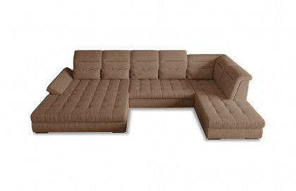 PG-LE-05 von BASTI dein Sofa - Polstersofa Variante rechts braun