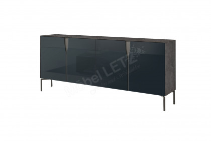 Vinci von LEONARDO Living - Sideboard Keramik und Glas mit Designfüßen
