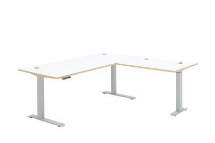 Memphis-Office von Innostyle - Büromöbelset mit Kantendesign in Artisan Eiche