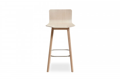 #808 Bar Stool von Skovby - Barhocker Eiche weiß geölt