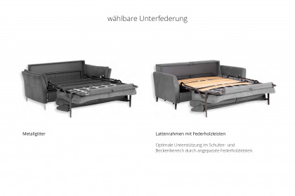 HU-LS23121 von Hukla - Schlafsofa silber