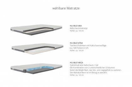 HU-LS23121 von Hukla - Schlafsofa silber