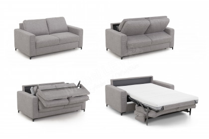 HU-LS23121 von Hukla - Schlafsofa silber