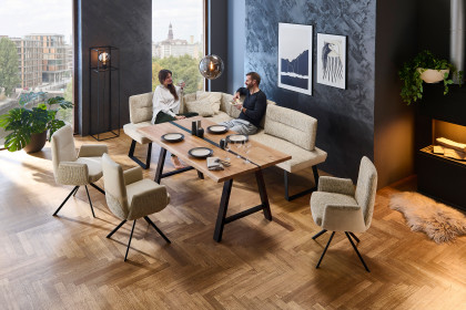 Andante von Polsteria - Eckbank in Beige