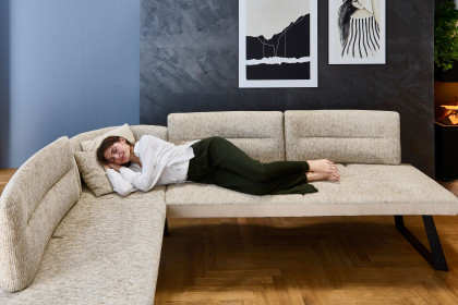 Andante von Polsteria - Eckbank in Beige